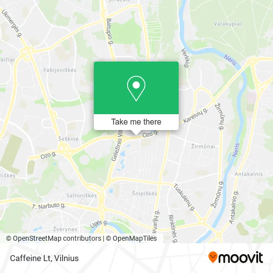 Caffeine Lt map