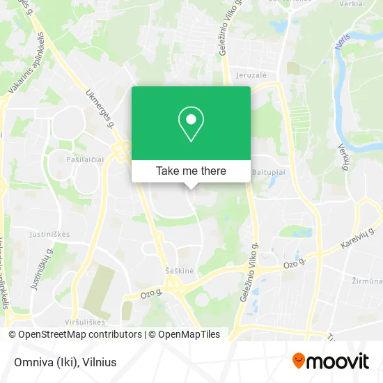 Карта Omniva (Iki)