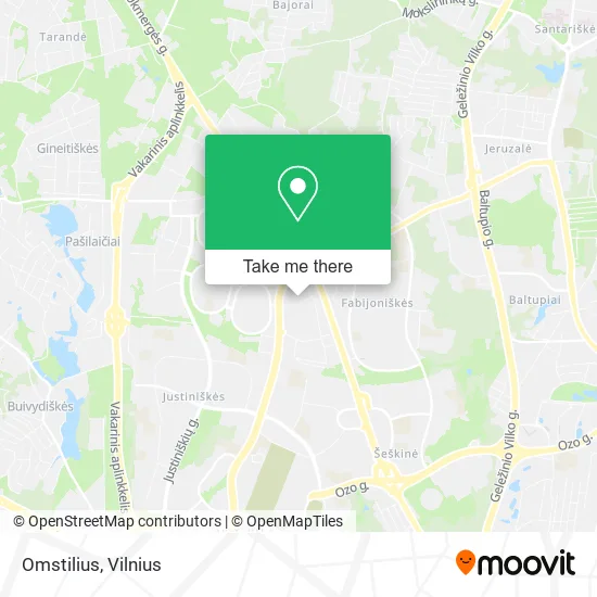 Карта Omstilius