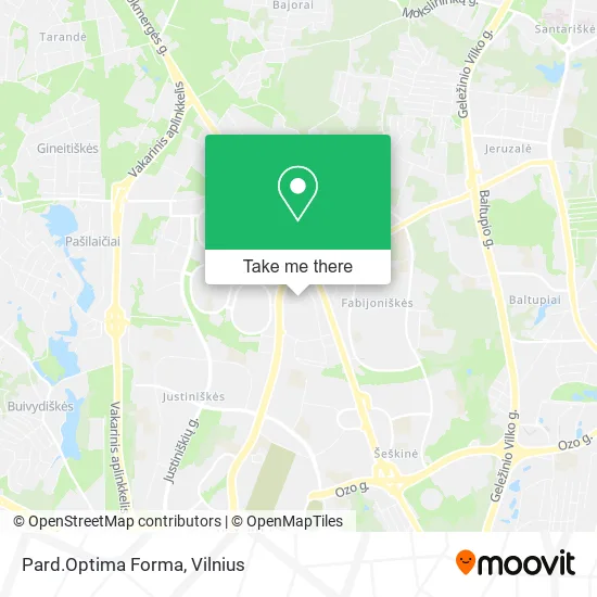 Карта Pard.Optima Forma