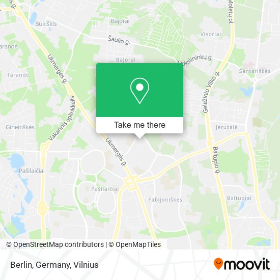 Карта Berlin, Germany