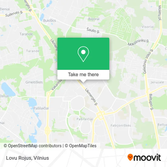 Карта Lovu Rojus