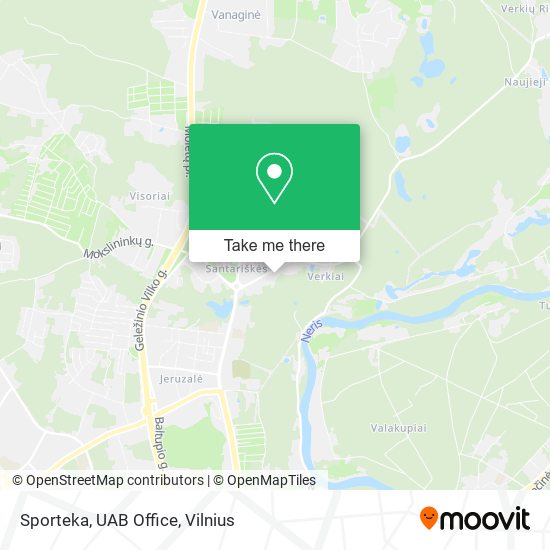 Sporteka, UAB Office map