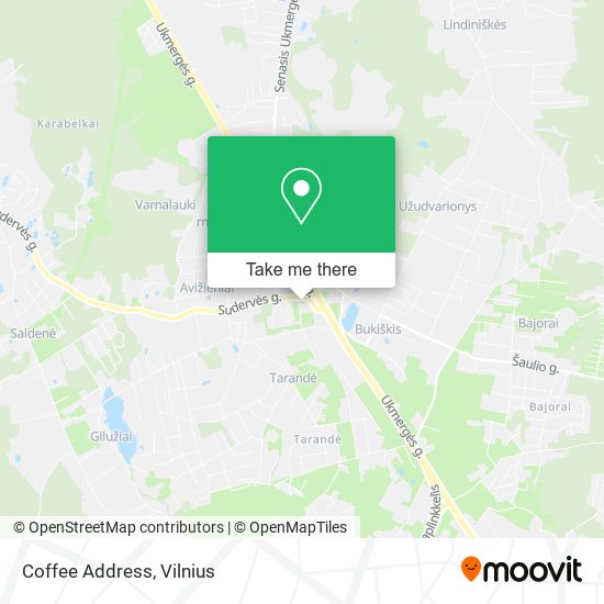 Coffee Address map