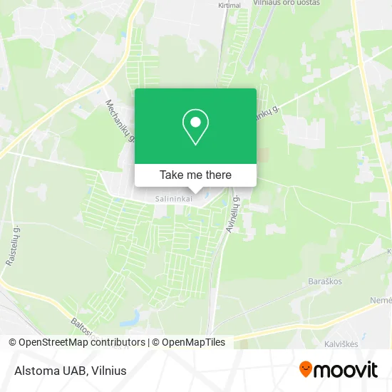 Карта Alstoma UAB