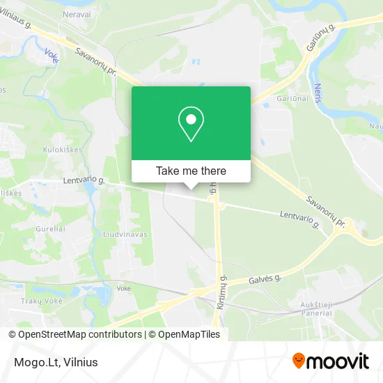 Карта Mogo.Lt
