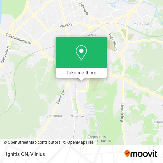 Карта Ignitis ON