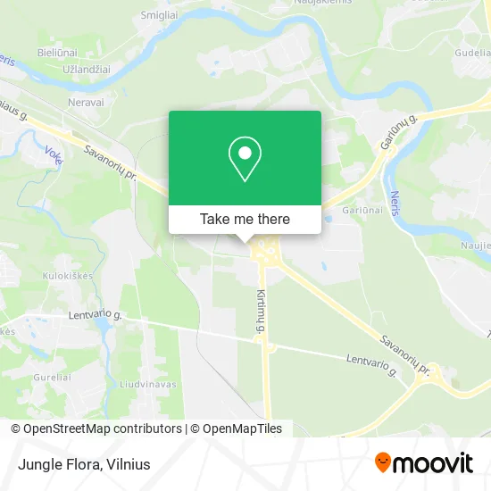 Карта Jungle Flora