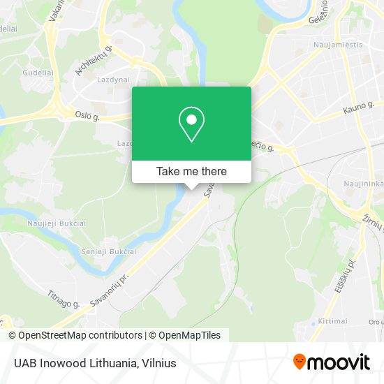 UAB Inowood Lithuania map