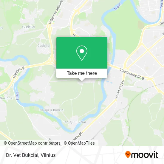 Карта Dr. Vet Bukciai