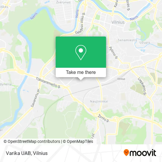 Карта Varika UAB