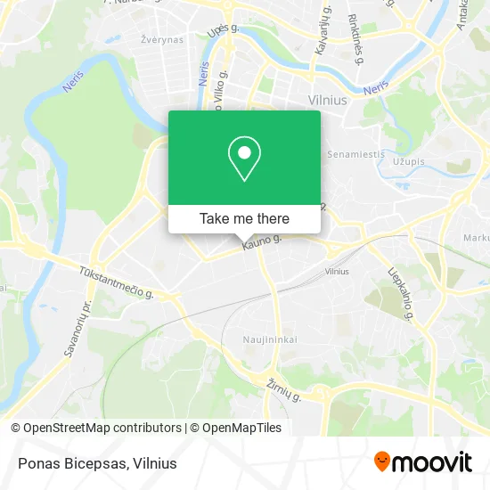 Карта Ponas Bicepsas