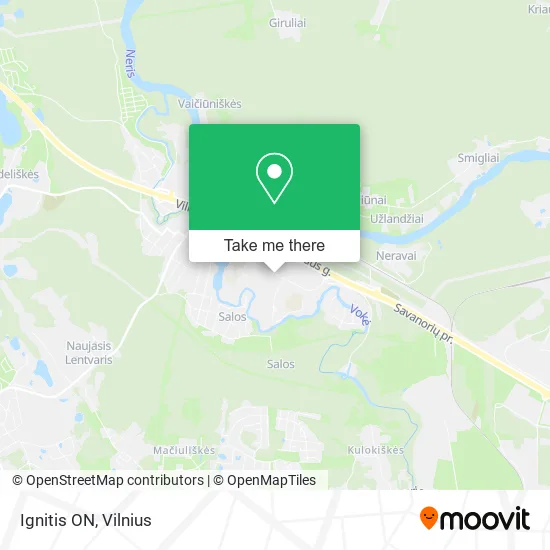 Карта Ignitis ON