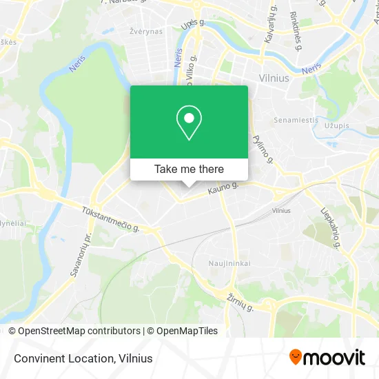 Карта Convinent Location