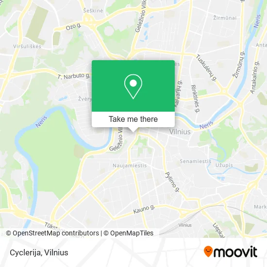 Карта Cyclerija