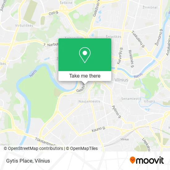 Карта Gytis Place