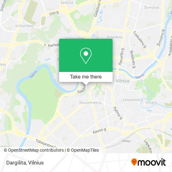 Карта Dargilita