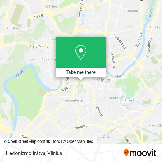 Карта Hedonizmo Irštva