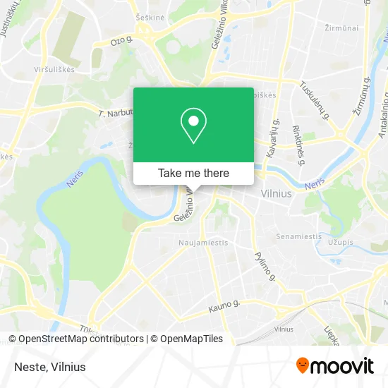 Карта Neste