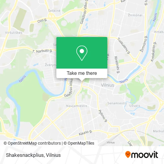 Карта Shakesnackplius