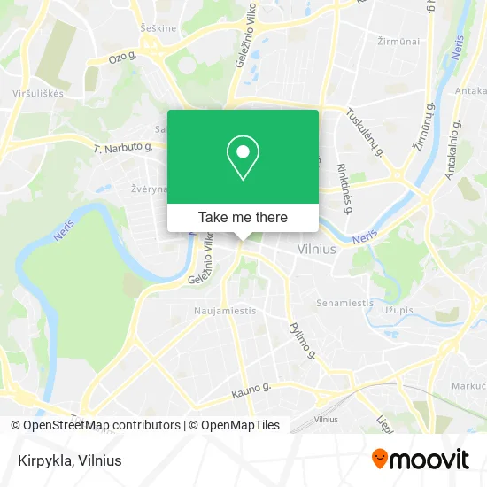 Карта Kirpykla