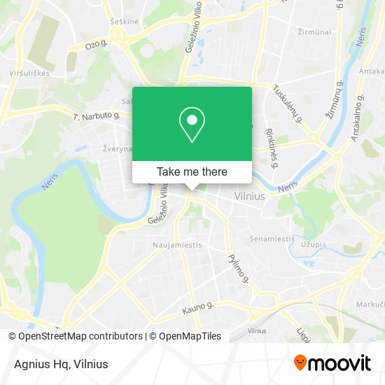 Карта Agnius Hq