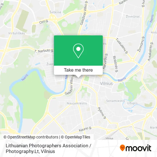 Карта Lithuanian Photographers Association / Photography.Lt