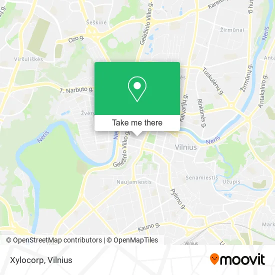 Карта Xylocorp