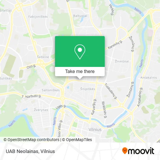 Карта UAB Neolainas
