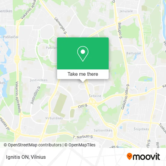 Карта Ignitis ON