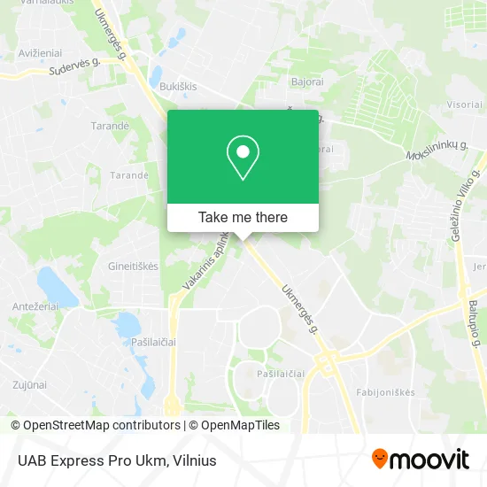 Карта UAB Express Pro Ukm