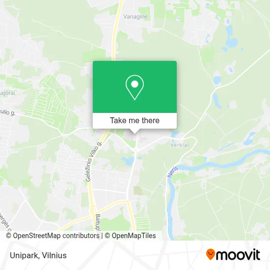 Unipark map