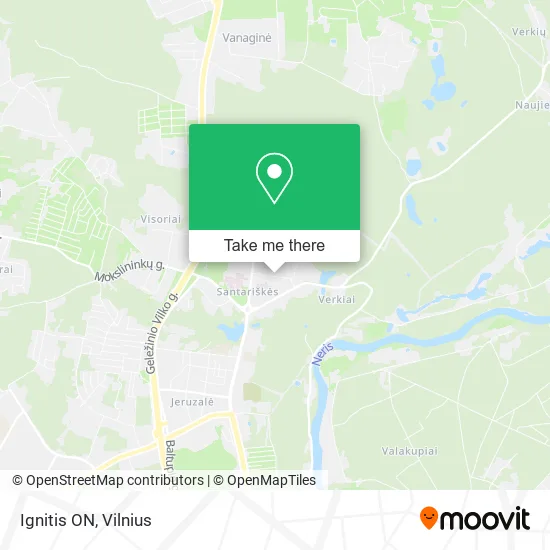 Карта Ignitis ON