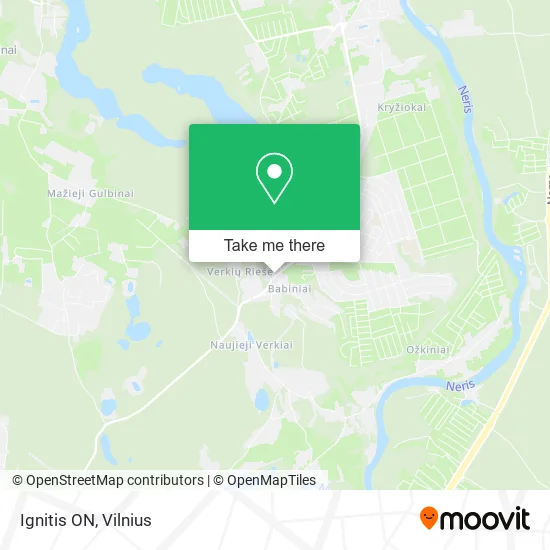 Карта Ignitis ON