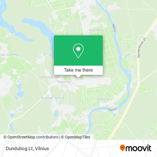 Карта Dunduliog.Lt