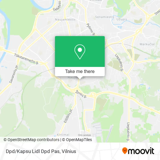 Карта Dpd/Kapsu Lidl Dpd Pas