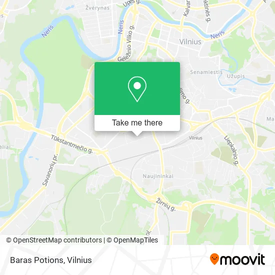 Карта Baras Potions