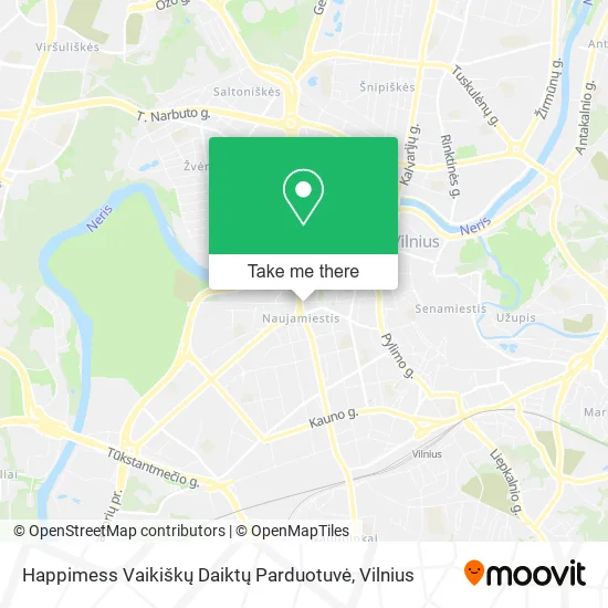 Карта Happimess Vaikiškų Daiktų Parduotuvė
