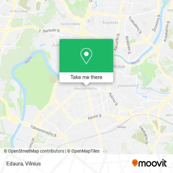 Карта Edaura