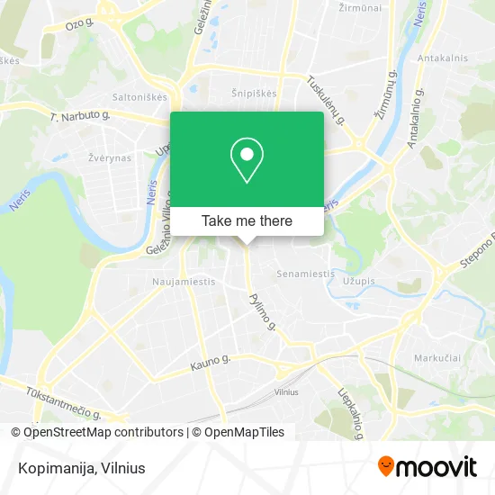 Карта Kopimanija