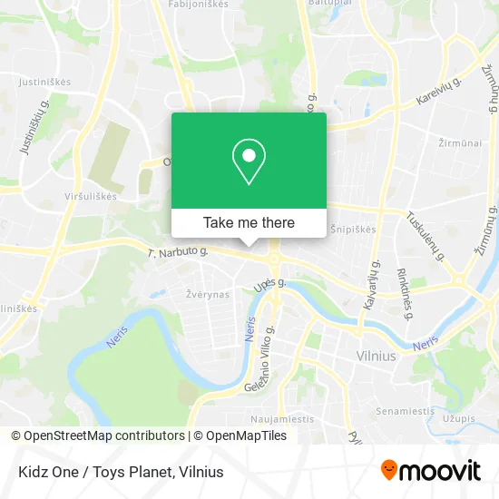 Карта Kidz One / Toys Planet