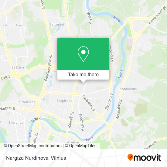 Карта Nargiza Nurdinova