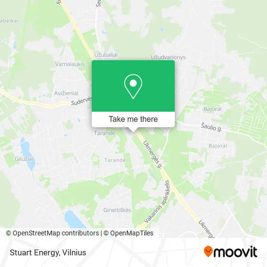 Карта Stuart Energy