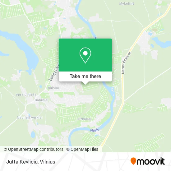 Карта Jutta Kevliciu