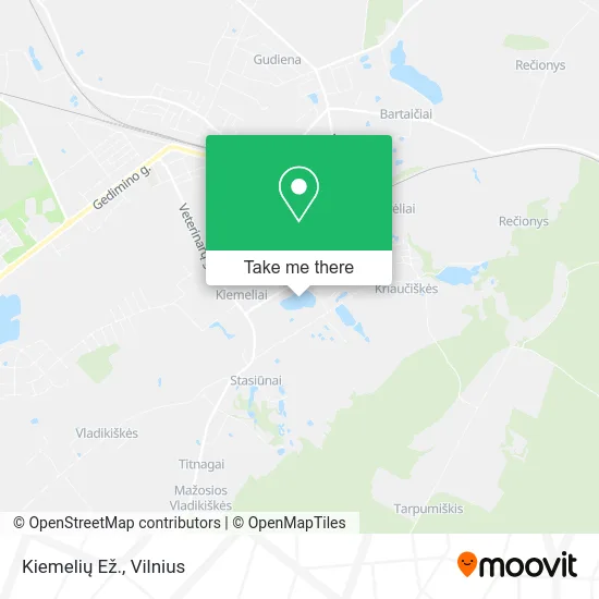 Карта Kiemelių Ež.