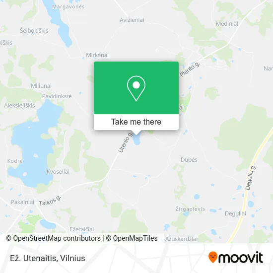 Карта Ež. Utenaitis