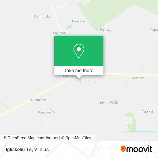 Карта Igliškėlių Tv.