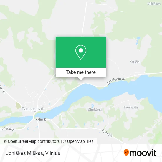 Карта Joniškės Miškas