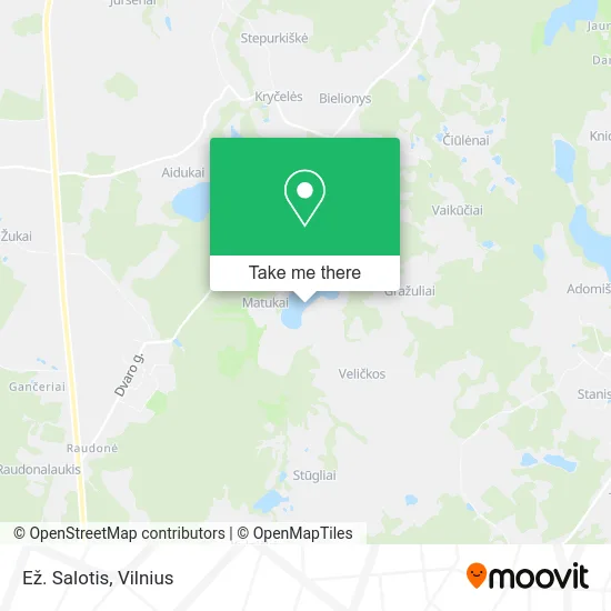 Карта Ež. Salotis
