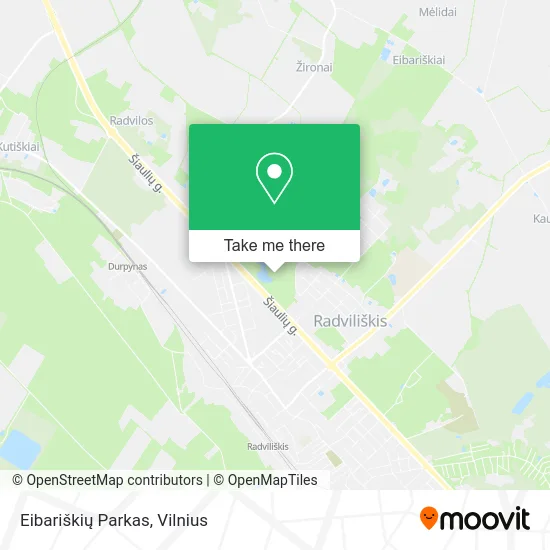 Карта Eibariškių Parkas